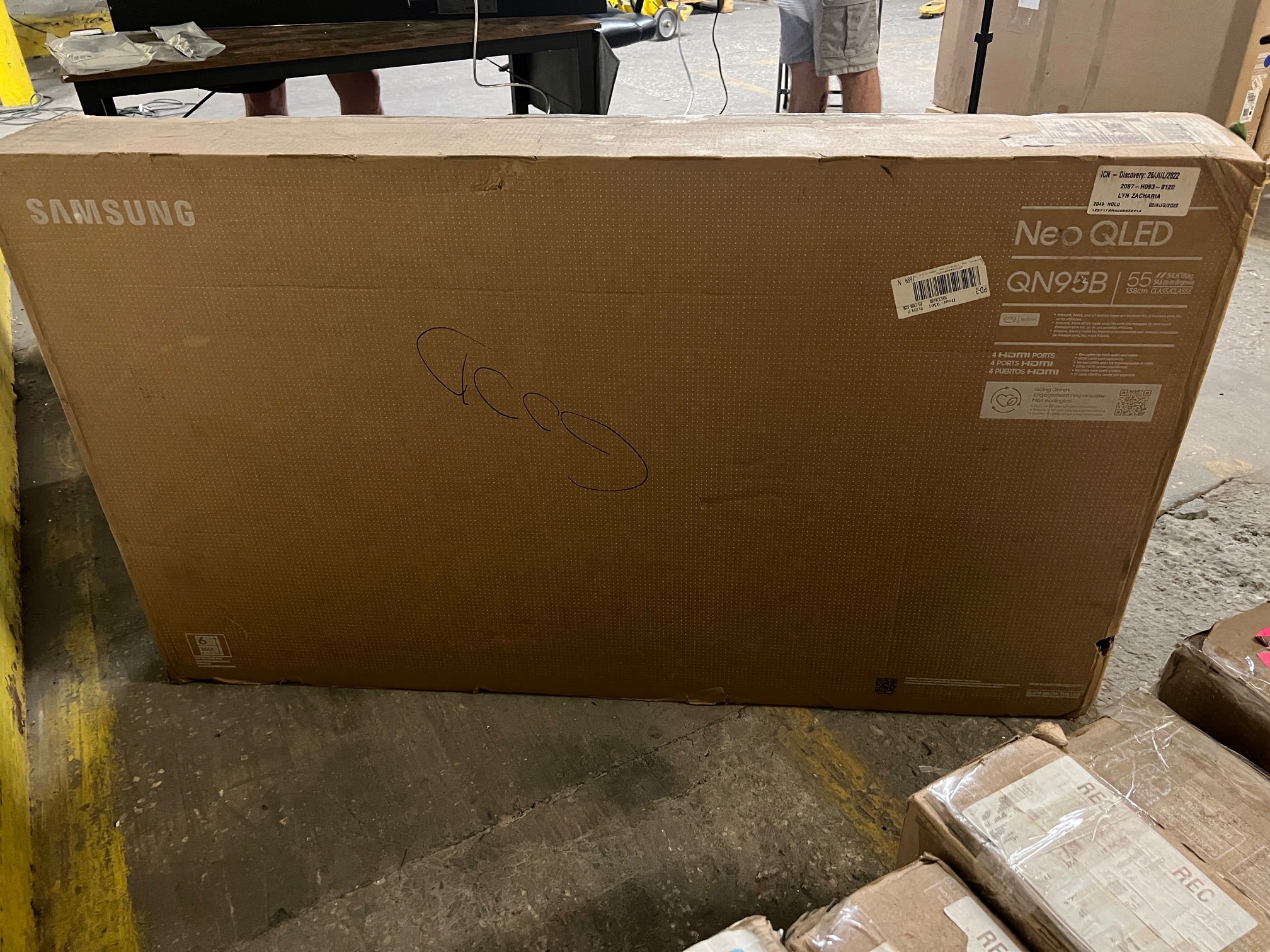 SAMSUNG 55" Class QN95B Neo QLED 4K Smart TV 2022